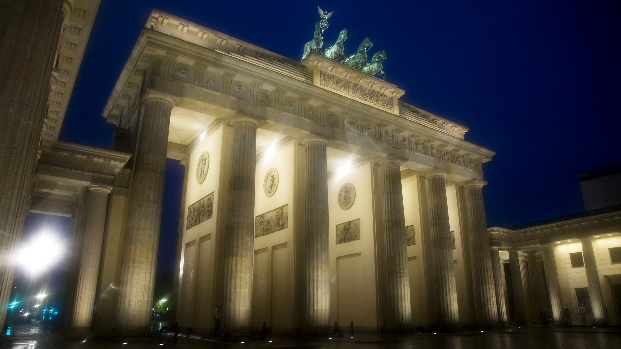Allemagne : Berlin, porte de Brandebourg