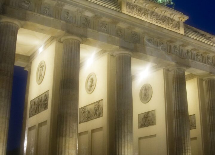 Allemagne : Berlin, porte de Brandebourg