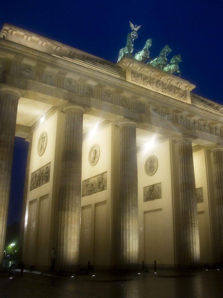 Allemagne : Berlin, porte de Brandebourg