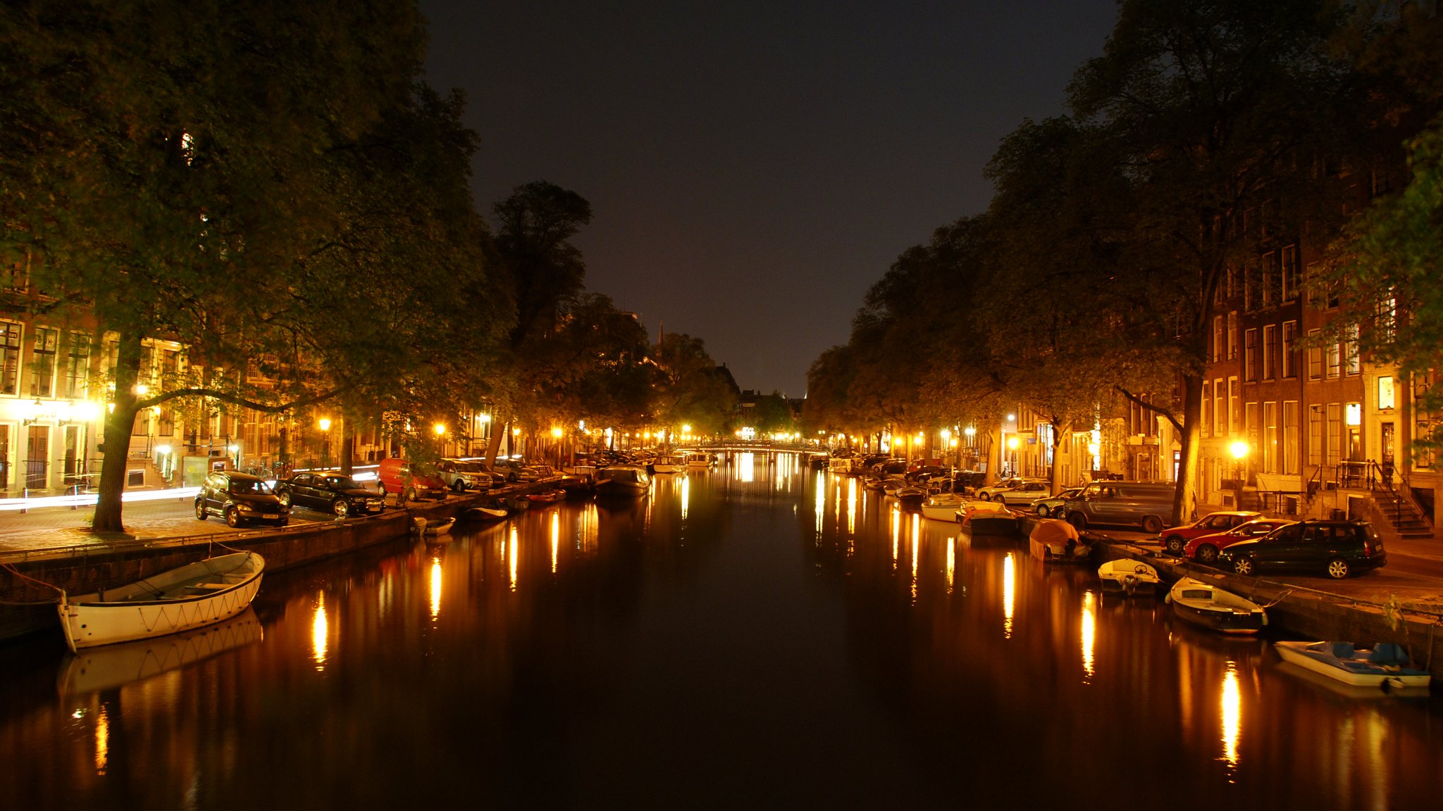 Pays-Bas : Amsterdam, canaux