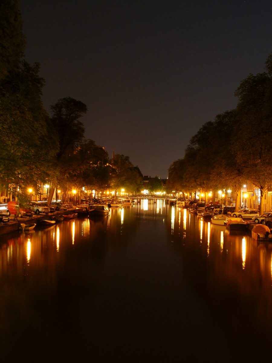 Pays-Bas : Amsterdam, canaux