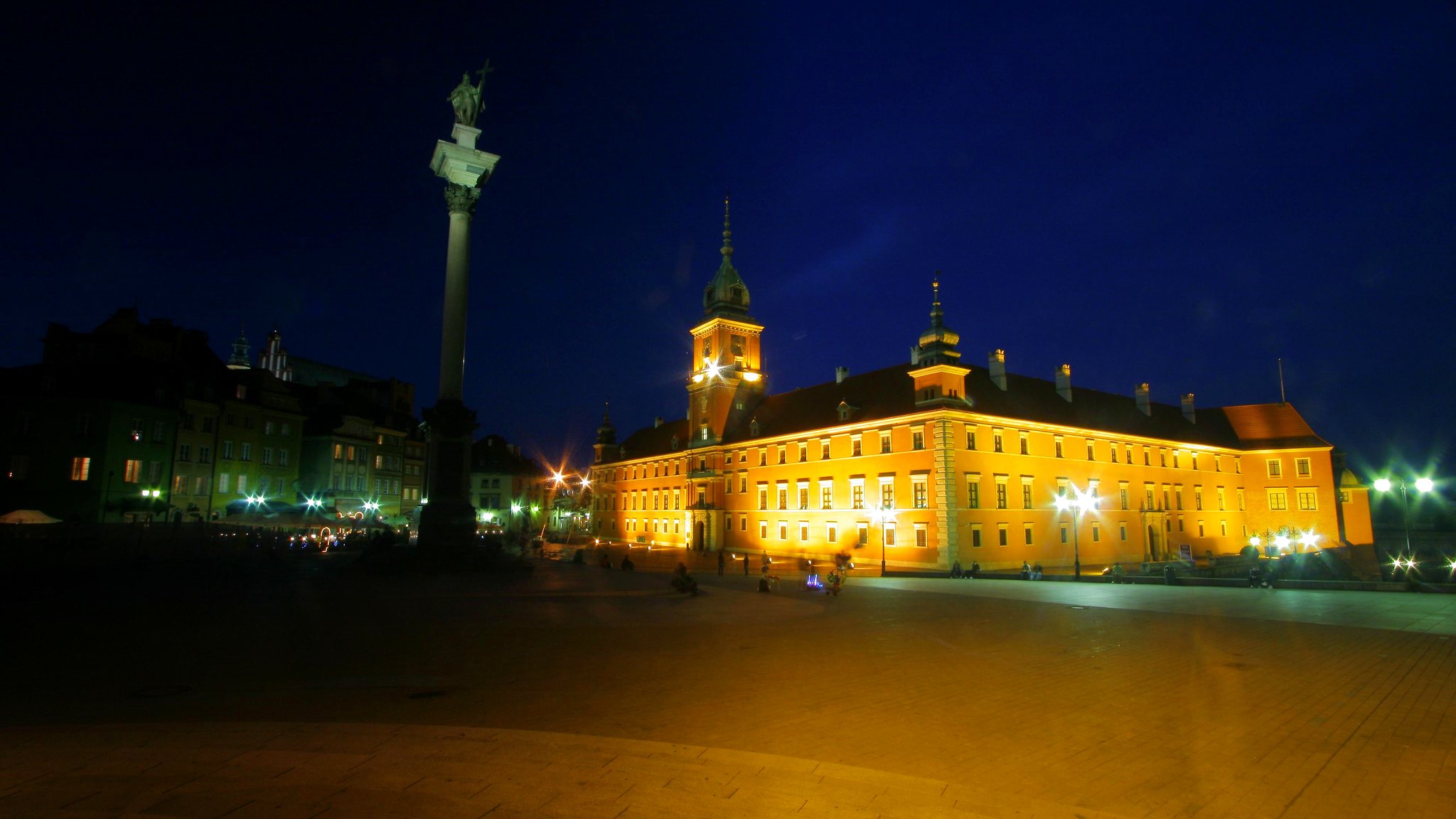 Pologne : Varsovie, château royal
