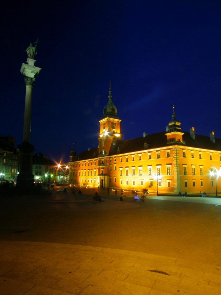 Pologne : Varsovie, château royal